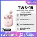 Remax - TWS-19 Marshmallow Series Wireless Bluetooth Earbuds. 