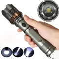 Elfeland   T6 Flashlight LED Battery Power Zoomable Torch. 