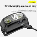 XPG Sensor Headlamp Built in Battery USB Rechargeable Outdoor Portable Night Light Headlamp. 