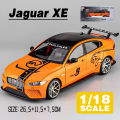 (Preorder) LEO 1:18 JAGUAR XE SV Project 8 Die Cast Vehicle Model Car Metal Toy Cars for Boys Simulation Sound Light Effect Jaguar Gift Hobby Collection ကလေးကစားစရာအရုပ်. 