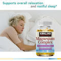 (Preorder)KIRKLAND Magnesium Complex Capsule Magnesium supplement 500mg for sleep and relaxation, stabilizes mood. 