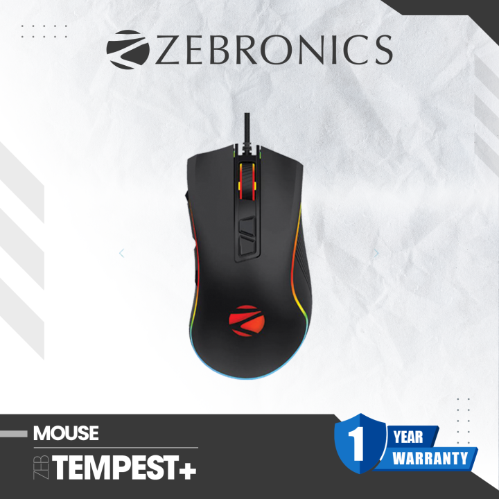 MS-ZEB Optical USB Gaming Mouse (TEMPEST PLUS)