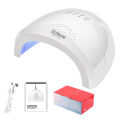 LULAA SUNone 48W UV nail dryer lamp Gel LED white light for nail machine nail curing lamp for Gel polish nail art tools. 