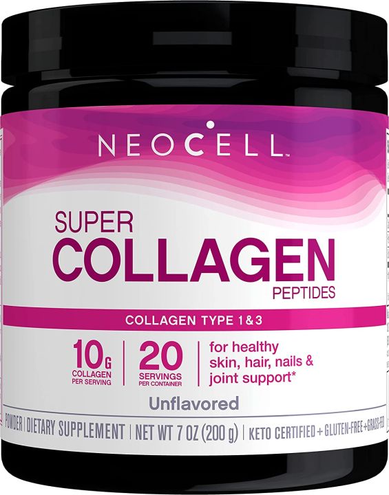 NeoCell Super Collagen Powder, 7 Ounces Unflavored