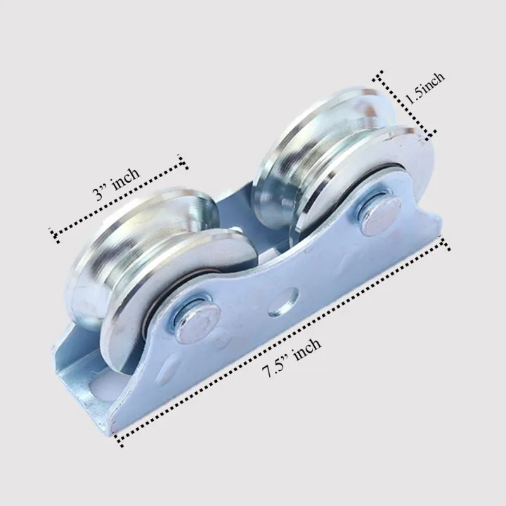 Heavy%20Duty%20Industrial%20Type%20Gate%20Rail%20Track%20Wheels%20-%203"inch%20Double%20Wheels%20-%20Image%204