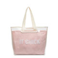 (Preorder)Fashion PVC shoulder bag, clear lens, glasses, summer, printing letters. 
