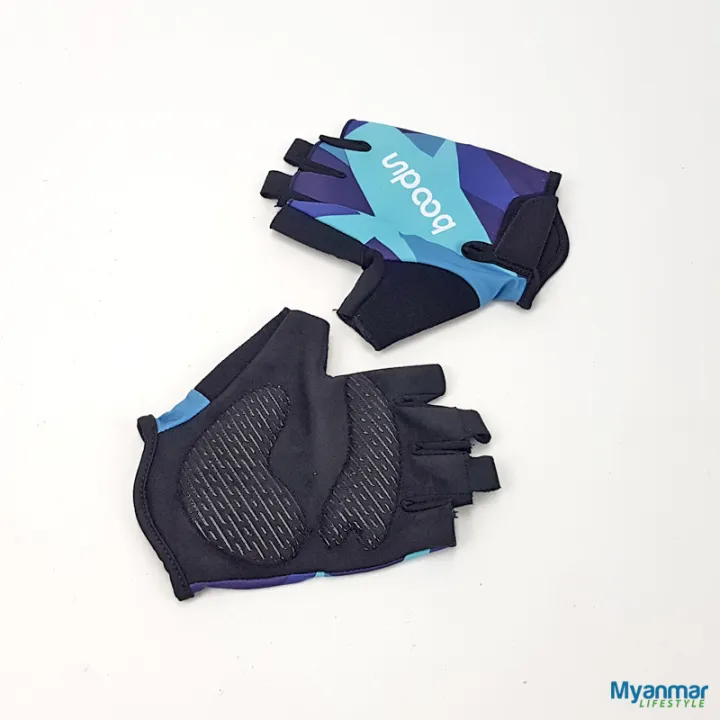Fingerless%20Gel%20Cycling%20Gloves%20%E2%80%93%20Boodun%20-%20Image%204