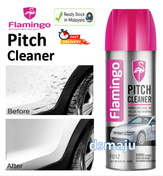 Flamingo ကတ္တရာချွတ်ဆေးဘူး Pitch Cleaner (Shining Light)