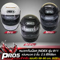 (Preorder) INDEX helmet, full-face helmet, model 811 (2-layer helmet glasses), 3 colors to choose from. 