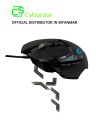 Logitech gaming mouse/G 502/Logitech G502 Proteus Spectrum RGB Tunable Gaming Mouse. 