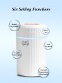 Large Capacity Humidifier 2L Home Mute Aroma Diffuser. 