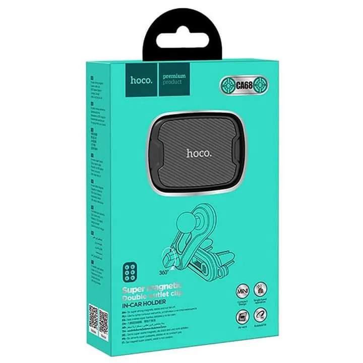 Hoco%20CA68%20Car%20Bracket,%20Universal%20Dual%20Air%20Vent%20Car%20Outlet%20Mount%20Magnetic%20Phone%20Holder%20-%20Image%206