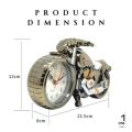 Motorcycle Design Table Clock. 