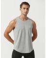 [Kiwis] Gym tank top, men's workout tank top, body building shirt, men's singlet sleeveless plain t-shirt. 
