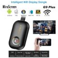 Tech Infinite G9 Plus HDMI Wireless Display Receiver 5G/2.4G WIFI 4K 1080P Mobile Screen Cast Mirroring Adapter Dongle for iPhone Mac iOS Android to TV Projector Support Miracast Airplay DLNA No Switching. 