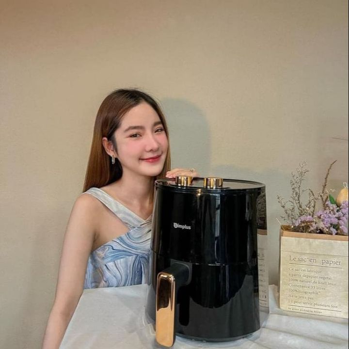 Simplus (Thailand) Airfryer 4.5L Auto Type Model *100% authentic from Thailand Official store *Black colour
