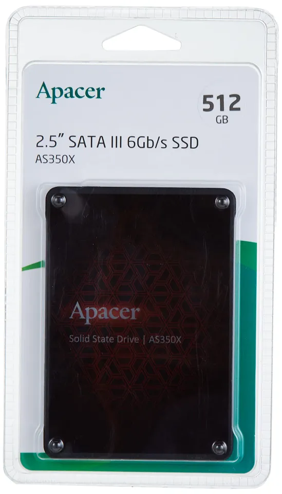 Apacer SSD 512GB AP512GAS350X ( 102191-02 ) MML | Shop.com.mm