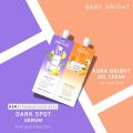 Baby Bright Duo Booster Dark Spot Serum & Aura Bright Gel Cream (6g+6g). 