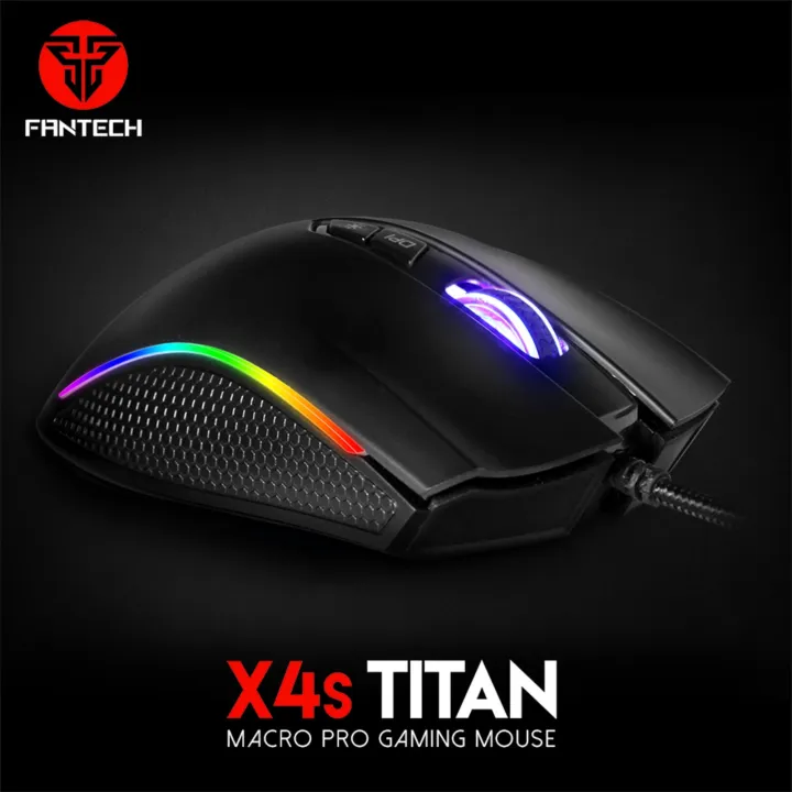 FANTECH TITAN X4s Macro Pro Gaming Mouse