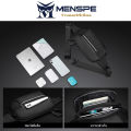 (Preorder) MENSPE Black waterproof chest bag for men, can be worn on the waist အမျိုးသားခါးပတ်အိတ်. 