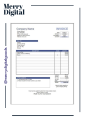 Microsoft Excel Billing Invoice Template Sample / Contoh Template Invois Excel Boleh Edit / Excel Template. 