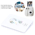 (Preorder) Casing Foto PVC Delicate Buckle Photo Album with 64 Pockets for Fujifilm Instax Mini 9 3-inch Photos. 