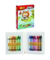Colokit Crayons CR-C08 - 16 Colors - 1 Free Coloring Book - Made In Vietnam. 
