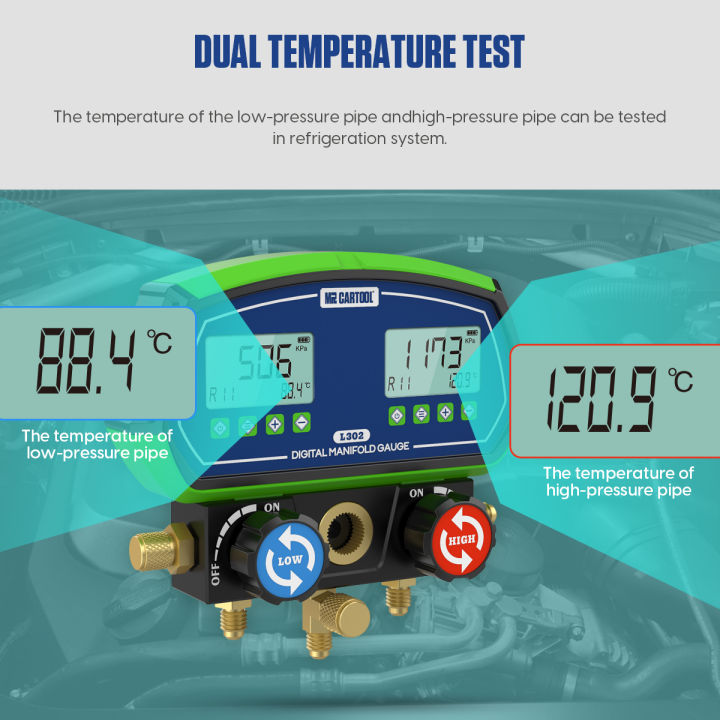 (Preorder)%20%20MRCARTOOL%20L302%20Digital%20Tube%20Temperature%20Test%20Gauge%20Set%20Vacuum%20Leak%20Tester%20Refrigeration%20Tester%20with%203pcs%20Refrigerant%20Hoses%20for%20R134A%20Air%20Conditioner%20Maintenance%20Testing%20-%20Image%206