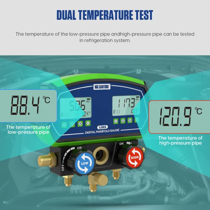 (Preorder)%20%20MRCARTOOL%20L302%20Digital%20Tube%20Temperature%20Test%20Gauge%20Set%20Vacuum%20Leak%20Tester%20Refrigeration%20Tester%20with%203pcs%20Refrigerant%20Hoses%20for%20R134A%20Air%20Conditioner%20Maintenance%20Testing%20-%20Image%206