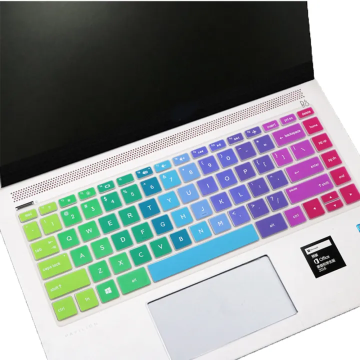 HP%20Laptop%20Waterproof%2014%20inches%20Durable%20Silicone%20Keyboard%20Stickers%20Protective%20Film%20Keyboard%20Covers%20Multicolor%20-%20Image%203