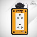People Electric 3500W Plug block, size 2x4 with ground plug  (without cable),  People Electric brand, standard, ground plug with curtain. 