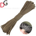 Rope 7 Core 31m Strand 100FT ( ကယ်ဆယ်ရေး / အရေးပေါ် သုံး ကြိုး    ၇ မျှင် - ပေ ၁၀၀ - လုံးပတ် ၄ မီလီမီတာ )  Parachute Cord/ Outdoor Climbing # Camping rope ပေါင်၅၅၀ ခံနိုင်၀န်. 