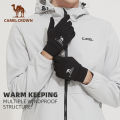 (Preorder) Outdoor Full Screen Anti-Slip Gloves for Hiking Cycling Wnter Fleece Warm and Cold Protection လက်အိတ်. 