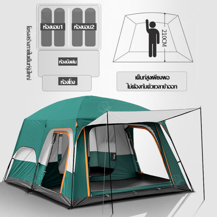 (Preorder)TOP%20TEAM%20Camel%20Sport%208-person%20tent,%20camping,%20hiking%20tent,%20large%20tent,%20camping%20tent,%20waterproof%20PU%20tent,%20tent%20for%20H%20%E1%80%9B%E1%80%BD%E1%80%80%E1%80%BA%E1%80%96%E1%80%BB%E1%80%84%E1%80%BA%E1%80%90%E1%80%B2%20-%20Image%206