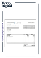 Microsoft Excel Billing Invoice With Payment Plan Template Sample / Contoh Template Invois Pelan Ansuran Excel. 