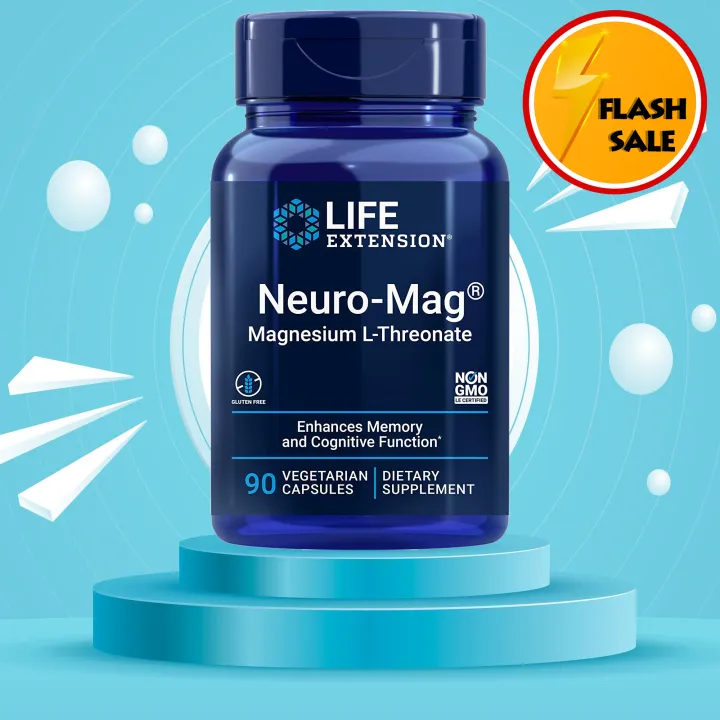 Life%20Extension%20-%20Neuro%20-%20Mag%20Magnesium%20L-Threonate%20(90%20VCaps)%20-%20Image%202
