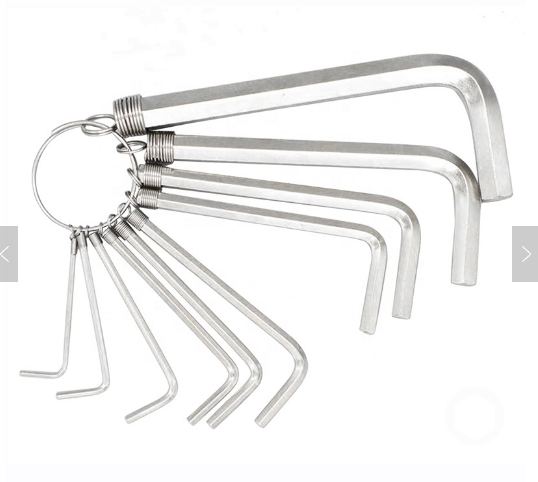 L Enkey Key L keys Hex keys Allen keys 10pcs - 1.5/2/2.5/3/3.5/4/5/6/8/10 | Shop.com.mm