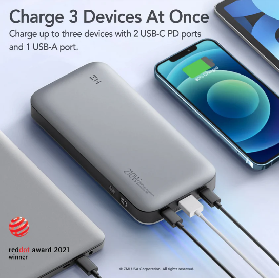 ZMI%20QB826G%2025000mAh%20210W%20NO.20%20POWER%20BANK%20(OUTPUT-1USB)(TYPE-C%20IN/OUT),%2025000mAh%20Power%20Bank,%20210W%20Power%20Bank%20-%20Image%202