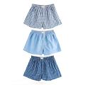 Men Giordano Active Fit Plaid Cotton Boxer (1pack/3pcs). 