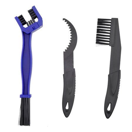 Bicycle and Motorcycle Chain Cleaner Tool,Cleaning Brush Maintenance Kit,Gear Chain Cleaner