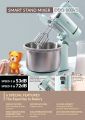 BEAR DIGITAL 4L STAND MIXER WITH STAINLESS STEEL BOWL (DDQ-B03V1). 