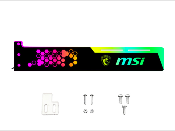 MSI rgb graphics card bracket  (no need controller )