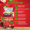 (Preorder)KIRKLAND Apple Cider  Vinegar Capsules for Metabolism, Detoxification and Weight Loss for Beauty Apple Cider Vinegar 500 mg. 