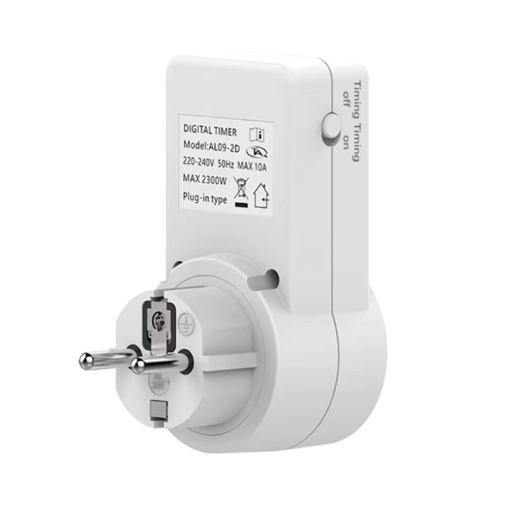 Multi-purpose timer socket 220V 10A 1 digit 2 digit timing socket AL09 ...