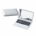 MirrorBook Air Silver Mini Novel Makeup MirrorBook Air Mirror For Apple MacBook Shaped. 