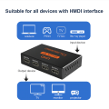HDMI splitter one-to-four 4k x 2k high-definition video splitter. 