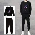 Oneset LS01: Unisex Sweat Shirt & Jogger Pants Set - Stylish, Durable, and Comfortable - Perfect for Casual Wear. 