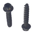 7 x ³/₄" (#M4 x 20mm) ခြောက်မြှောက်ကော်လံစတား ထိပ်တုံးစကူ High Quality Cross Recessed Hexagonal Head Flange Dog Point Screw (Stock Limited). 