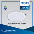 Philips LED Downlight 10W Warm White Round. 