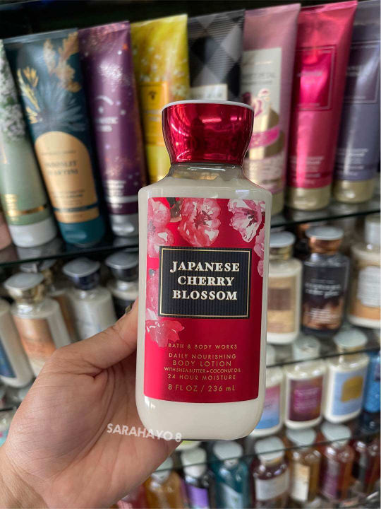(Preorder)Bath%20&%20Body%20Works%20Japanese%20Cherry%20Blossom%20Daily%20Nourishing%20Body%20Lotion%20236ml.%20Genuine%20Product%20-%20Image%204